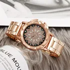 Часы женские наручные из нержавеющей стали, часы-браслет