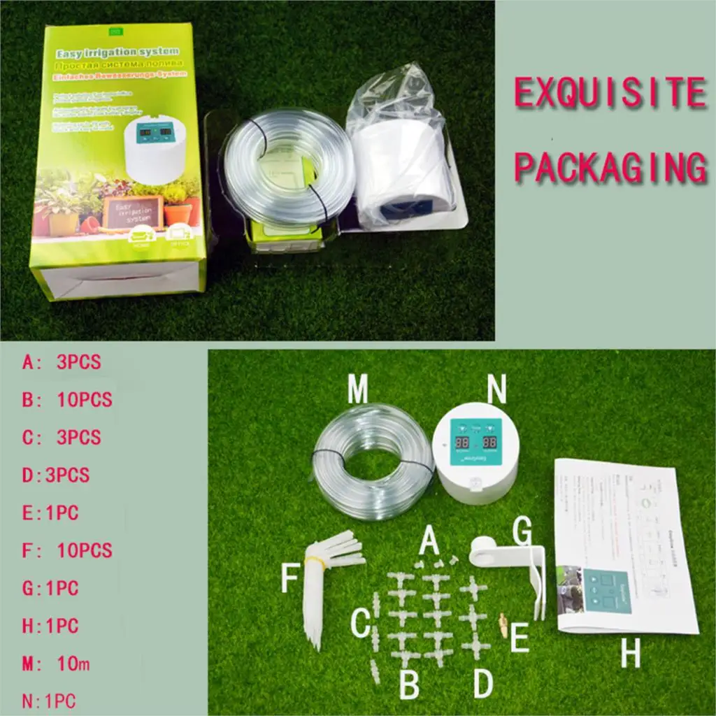 

New Watering Timer Plant Waterers Self Watering Drip Irrigation Devices Water Timing Irrigation System Garden Autowatering