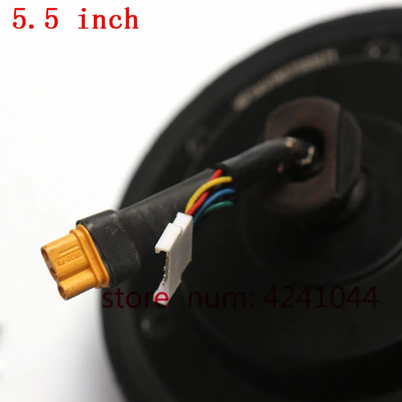 Новые 5 дюйма колеса электрический скутер Мотор 5x2 сплошная шина с 24 В Комплект