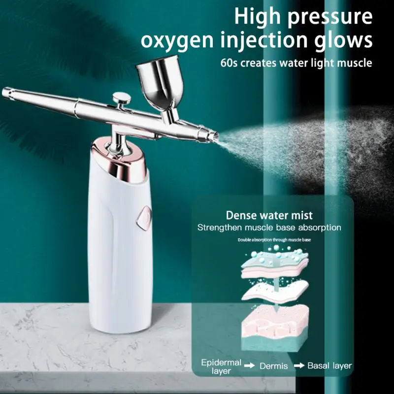 Портативный Аэрограф для макияжа и торта комплект с компрессором