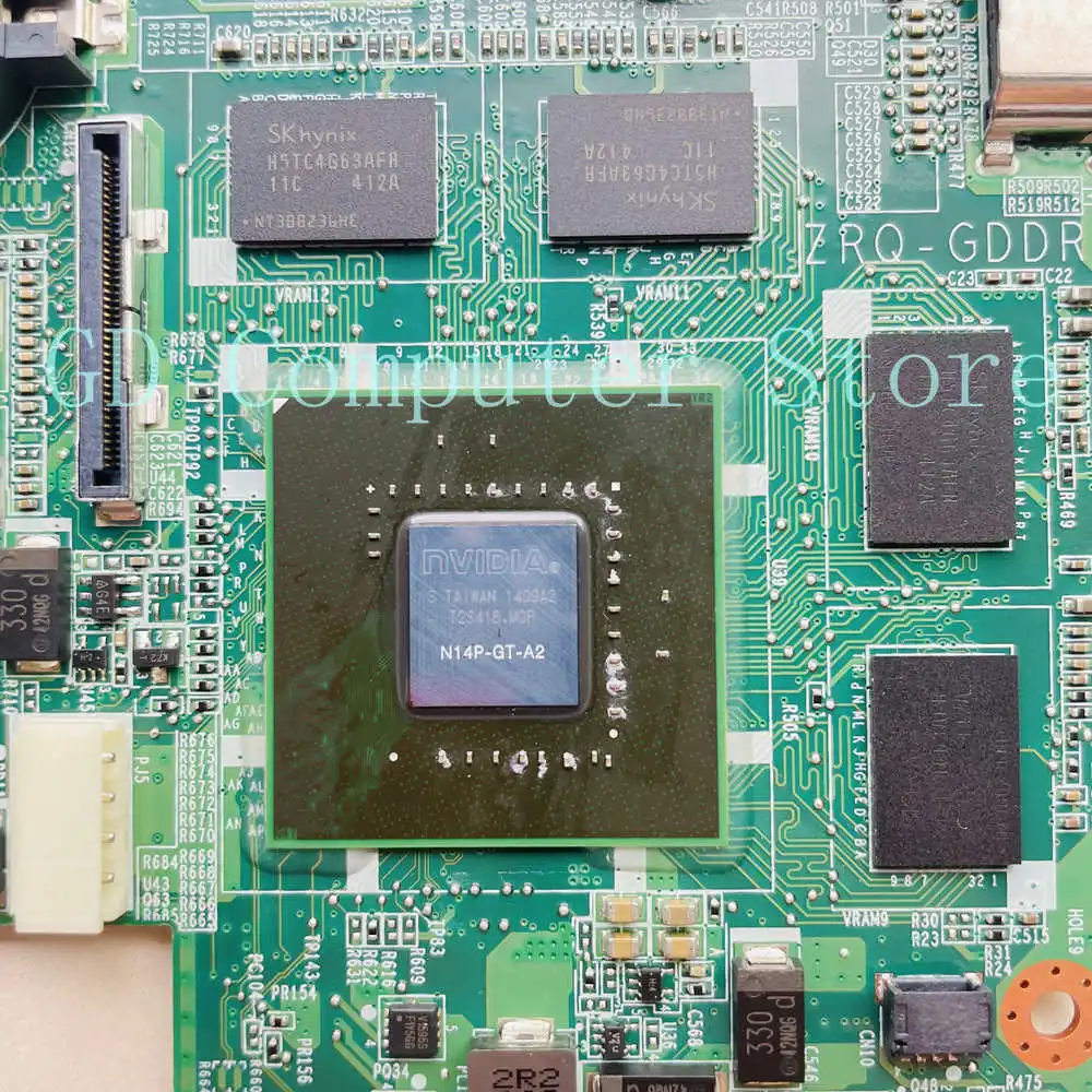GD для Acer V5-573G материнская плата ноутбука DAZRQMB18F0 NBMB611001 с процессором SR16Z i7-4500U 4 Гб