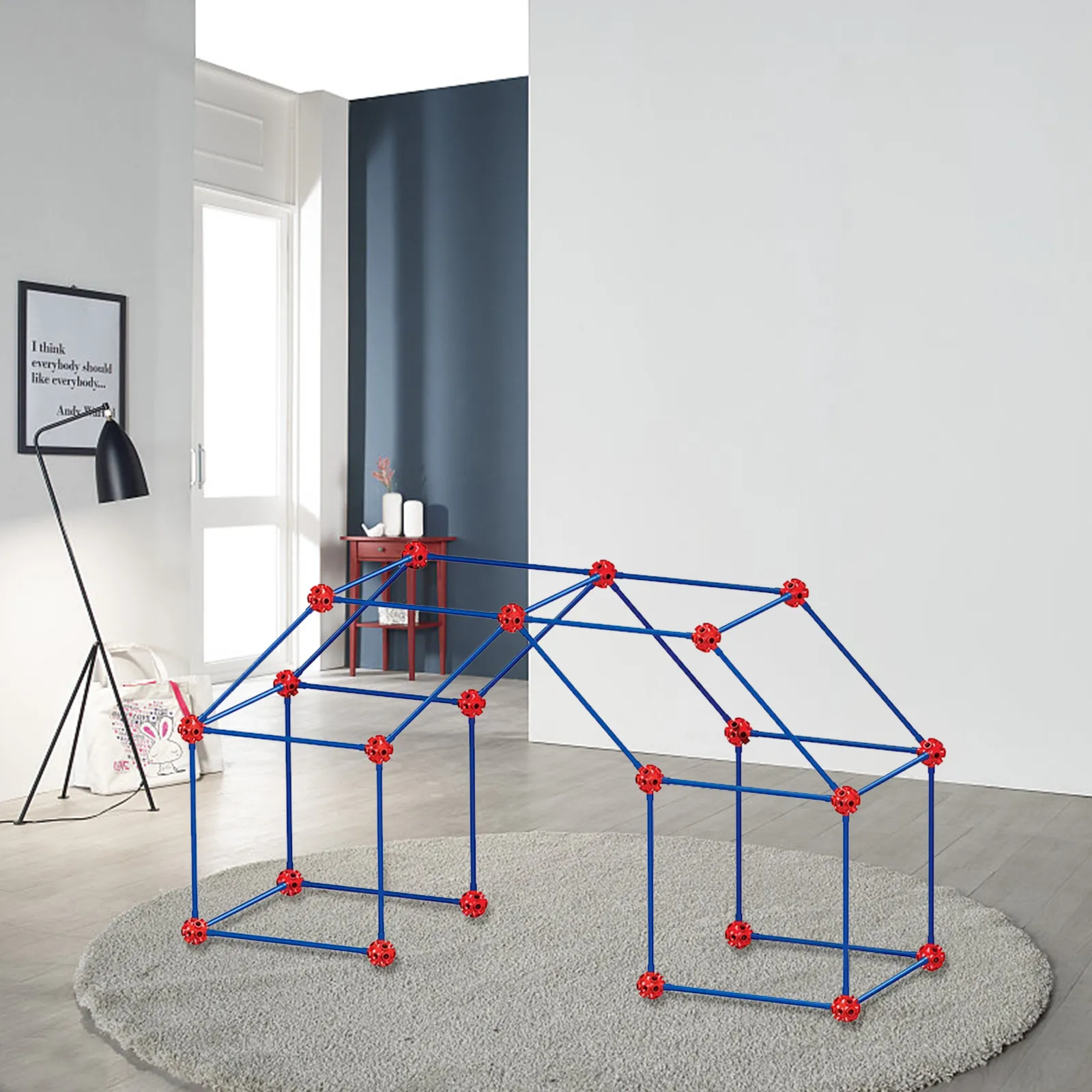 

DIY Children's Tent Toy Building Building Toy Kits Boys And Girls Gifts Spatial Thinking Games Assembly Educational Home play