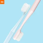 Оригинальный Xiaomi Miija Brsh розовый и синий, импортный ультратонкий мягкий ворс, деликатный уход за ртом в одной упаковке.