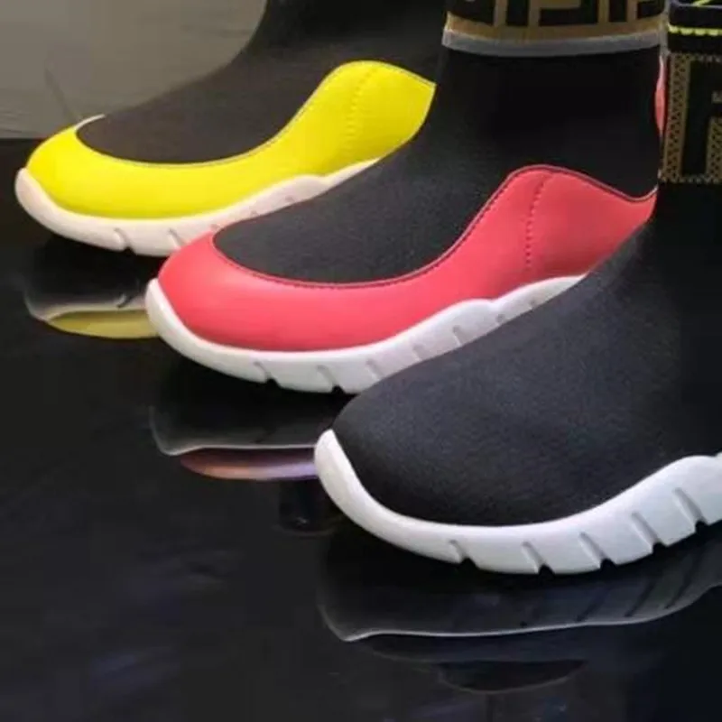 

Spring new Children's short boots Kid's Stretch boots