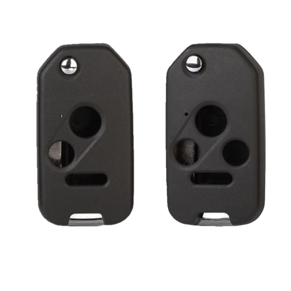 

3/4 Buttons Folding Flip Remote Key Shell Cover For Honda Odyssey Rigeline Accord CRV Civic Uncut