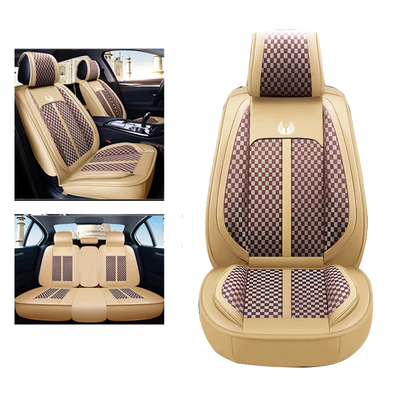 Beige Сиденья для Mitsubishi Outlander 3 Xl Pajero 2 3 4 спортивные Mg Zs Mg3 Mg6 2007 2008 2010 2011 - Название цвета: Beige