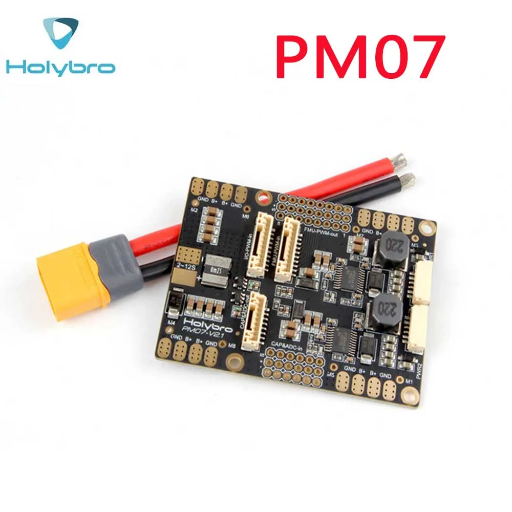 HolyBro PM07 управление питанием PM модуль w / 5v UBEC выход для контроллера полета Pixhawk 4 PX4 |