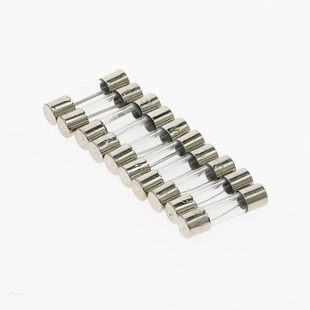 100 шт./кор. 5x20 мм Быстрый Удар Стекло трубка предохранители в ассортименте