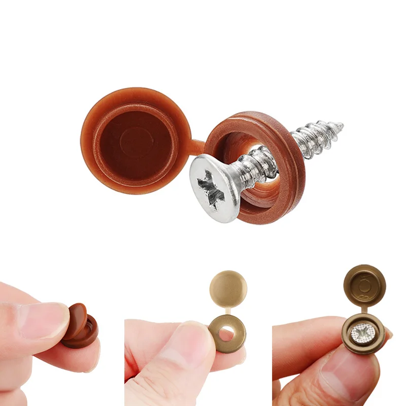 

100Pcs Car Interior Ceiling Cloth Fixing Screw Cap Roof Repair Modification Nylon Fabric Buckle Fabric Upper Retaining Fasteners