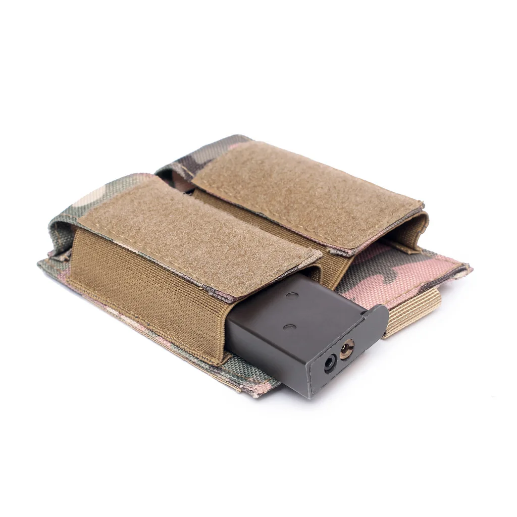 

Tactical Double Pistol Magazine Pouch Handgun Mag Pouch For GLOCK, M1911, 92F, 40mm grenades, etc