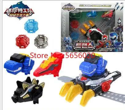 

Mini Force Transformation Super Dinosaur Power Toy with Sound and Light MiniForce X Simulation Animation Summoner Mini Agent Toy