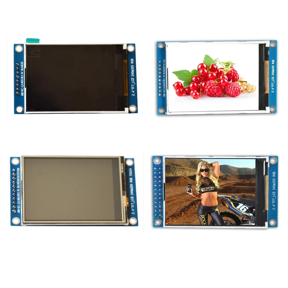 Модуль ЖК экрана 8/10/11/24Pin HD 2 4 дюйма ILI9341 дюймовый TFT LCD SPI серийный модуль 240*320
