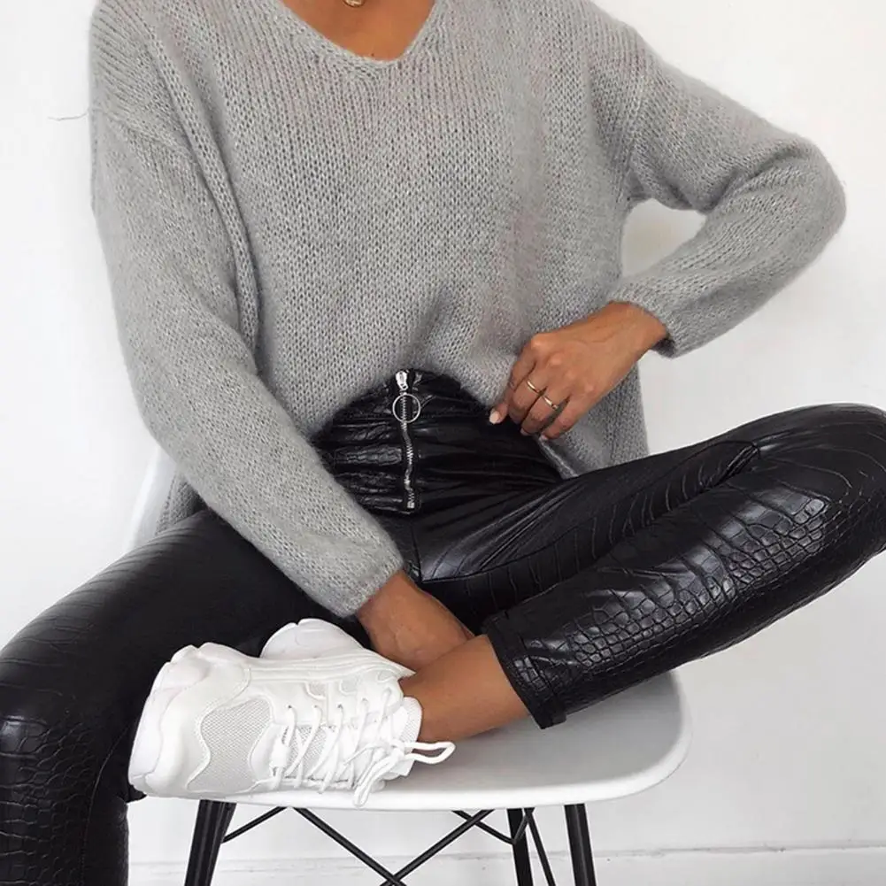 

Great High Waist Long Trousers Lady Pants Quick Dry High Elasticity