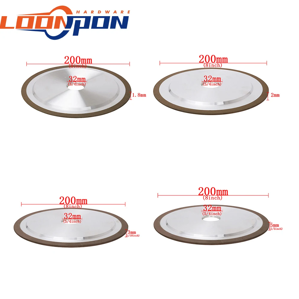 8 &quotалмазные шлифовальные круги абразивные электроинструменты для фрезерования