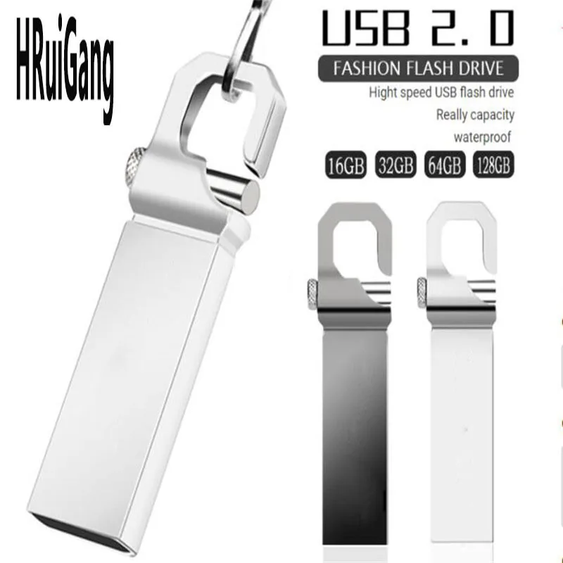 Металлический флеш-накопитель 32GB Cle Usb 2 0 Флешка 8G флэш-диск 64GB флешка 16GB Memoria карта