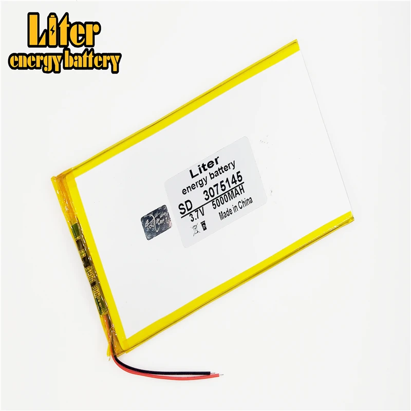 

3.7V,5000mAH,[3075145] PLIB ( polymer lithium ion battery ) Li-ion battery for tablet pc,GPS,mp3,mp4,cell phone,speaker