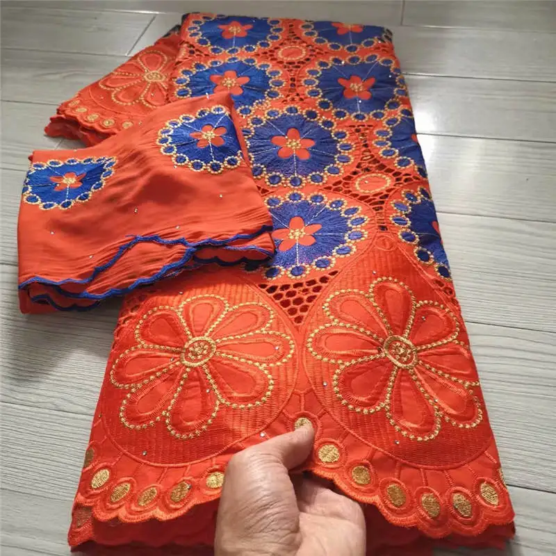 Швейцарская кружевная ткань 2021 новейшая вышивка африканские хлопковые ткани