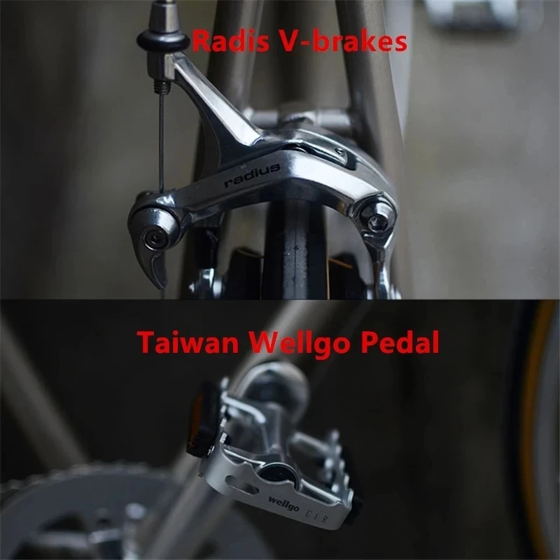 Велосипедный трек 700C с фиксированной передачей односкоростная винтажная рама в