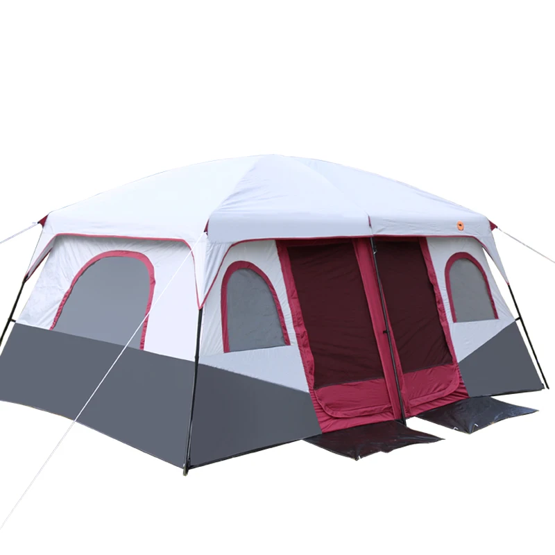 

Hot Sale Outdoor 6 8 10 12 Persons Beach Camping Tent Anti/proof /rain UV/waterproof 1room 1hall for Sale/on Sale