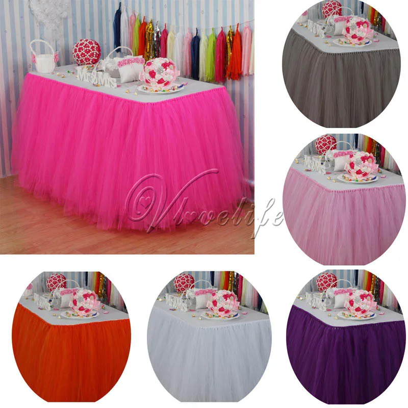 Тюлевая юбка пачка 100 см x 80 настольная на заказ из тюля в стиле страны чудес