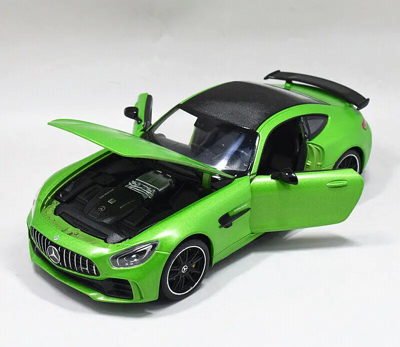 Welly 1:24 Benz AMG GT R GTR Модель литья под давлением гоночный автомобиль Новый в
