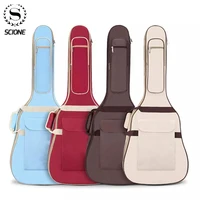 scione folk guitar bag 10mm thickened sponge 4041 inch universal musical instrument bag acoustic carry case