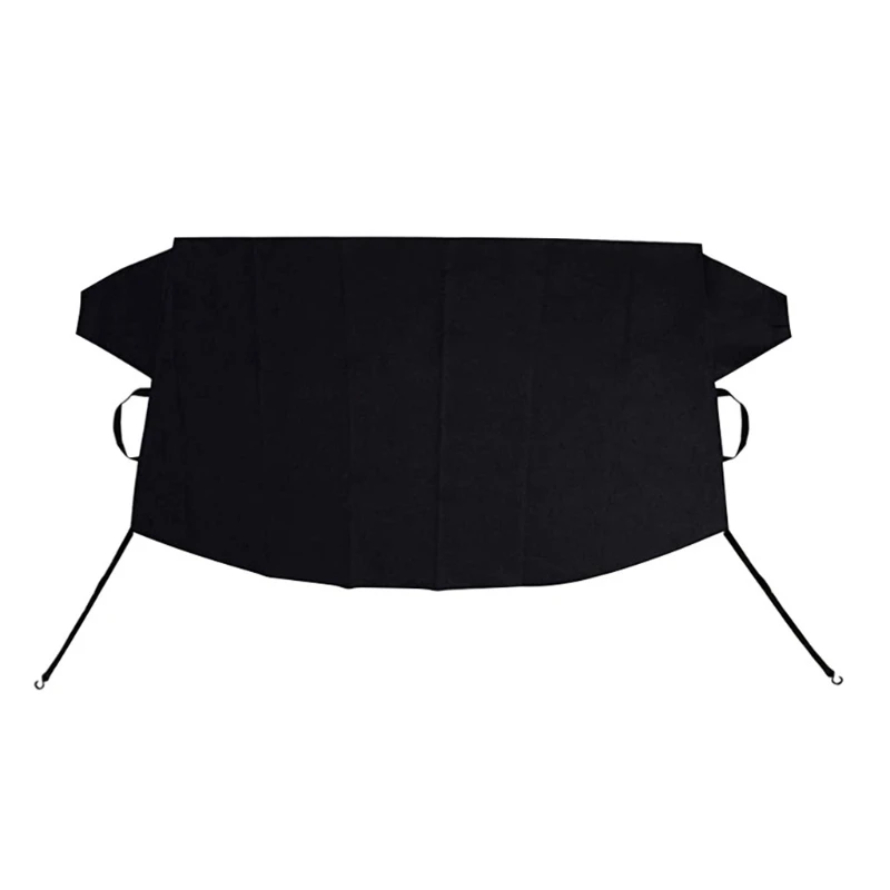 

Guard Windshield Sun Snow Shade Cover Black Cloth for front Window Wiper Visor B36B