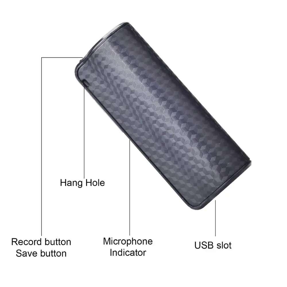 Цифровой аудио диктофон мини USB ручка с голосовой активацией 8 ГБ 16 32 mp3 плеер