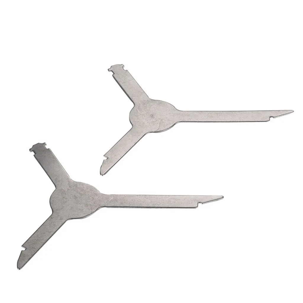 2x Auto Car Stereo Release Removal Keys Set Tool Vehicle CD Head Unit Chrome | Автомобили и мотоциклы