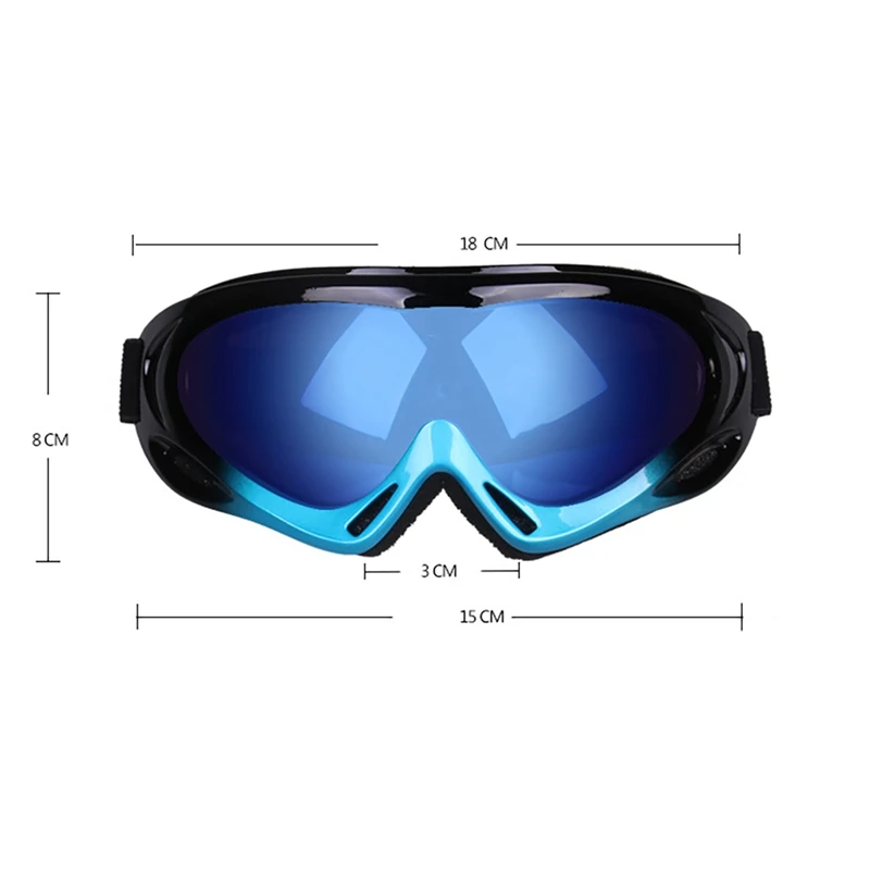 

Cycling Goggles Adult Children Single Layer Windproof Sand-proof Outdoor Protective Sports Motorcycle Riding Glasses Eyewear
