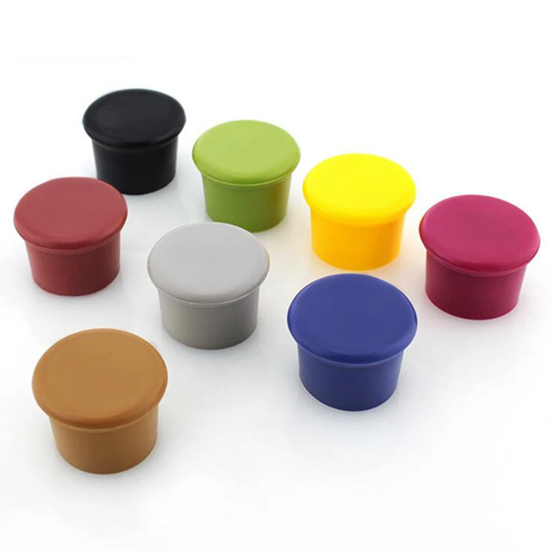 

4 шт., силиконовые пробки для бутылок, многоразовые вакуумные пробки для бутылок, мягкие силиконовые пробки для бутылок вина, пробки для буты...