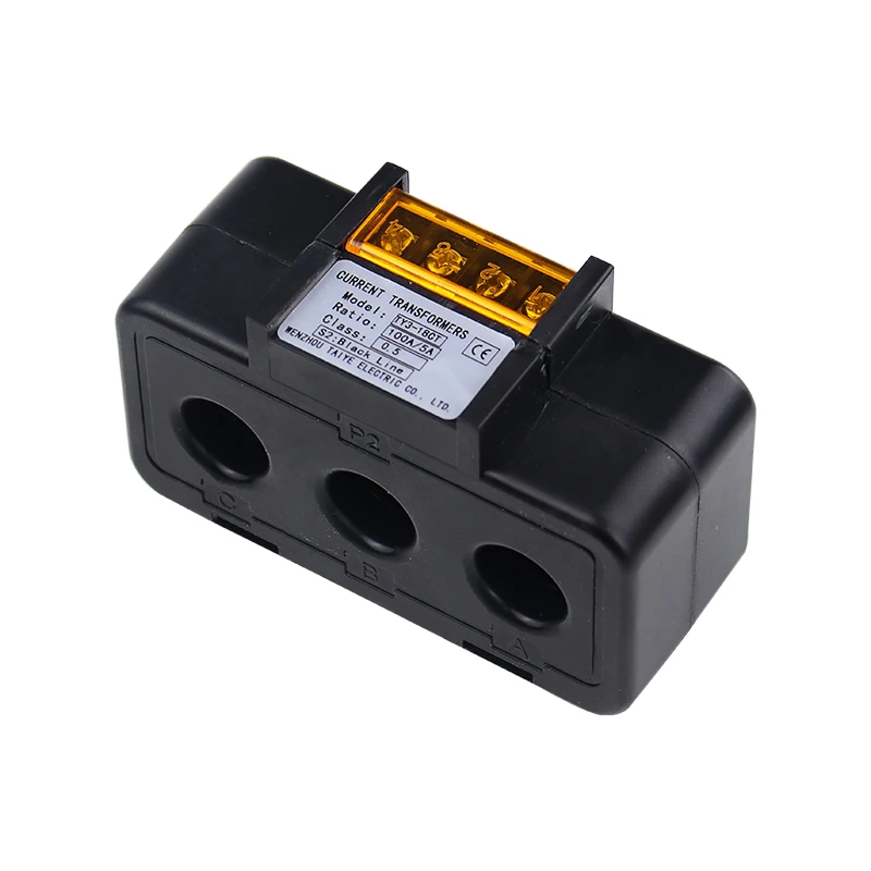 Three-phase Integrated Current Transformer Micro AC 380V Small Mini 50/5 100/5 30/5 TY3-18CT For Measurement images - 6