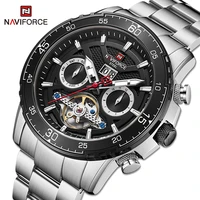 top brand naviforce 2021 new mens mechanical watch luxury automatic wristwatch 10atm waterproof stainless steel watches for men