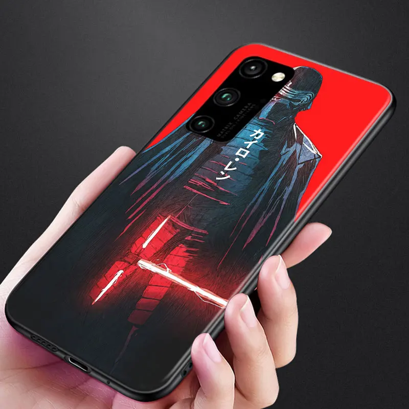 

Disney Star Wars For Honor 8S 8C 8X MAX 8A 8 7S 7A 7C Play 3E Prime Pro 2020 2019 Silicone Black Phone Case
