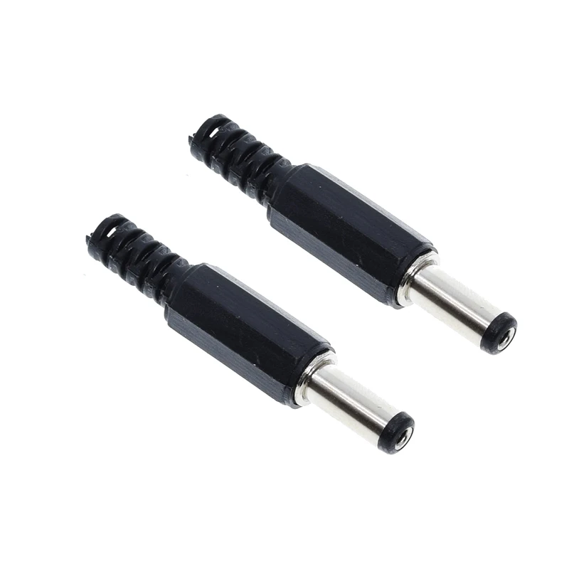 10 шт. DC-005 черные заглушки DC Мощность с разъемом типа Jack DC005 5 5*2 1 мм 2 гнездо Круглый