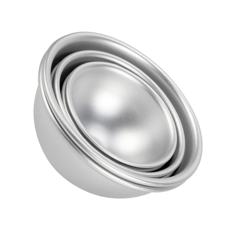 2 шт. круглые формочки из алюминиевого сплава для бомбинга сделай сам |