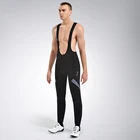 Теплые велосипедные брюки Santic, зимние теплые брюки для горного велосипеда, велосипедные колготки Coolmax 5D Gel Pad, велосипедные брюки