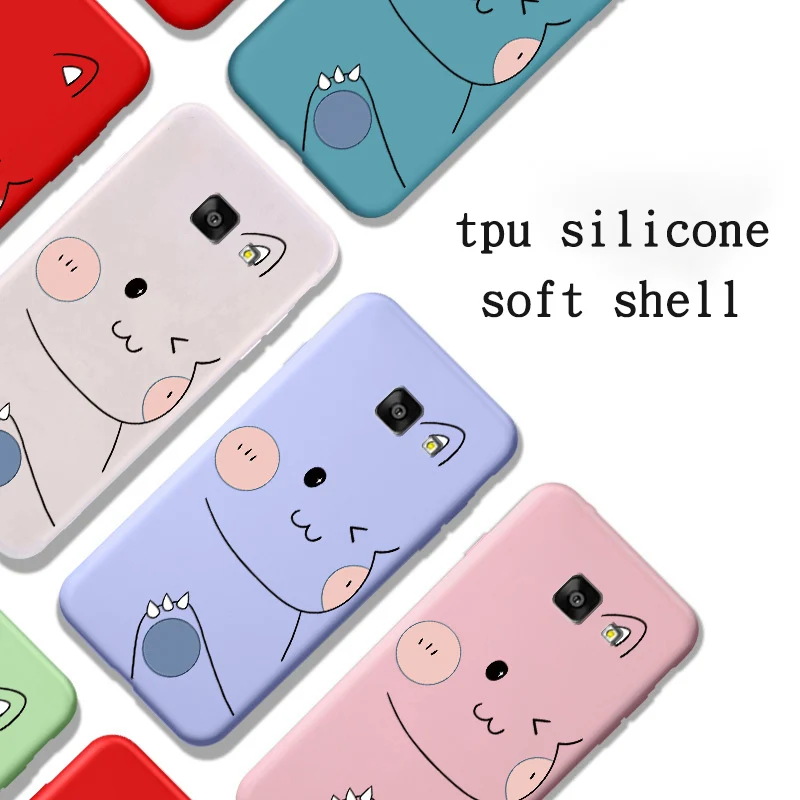 

Phone Case For Samsung A7 2016 Funda galaxy A7100 Luxuxy Silicone Soft Shell A7108 Candy Cell phone Case Cute Back Cover Coque