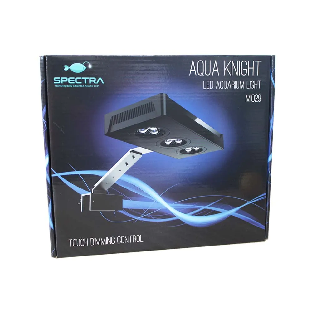 Фото Оригинальный аквариумный нано-светильник Spectra Aqua Knight 30 Вт соленая вода светильник с сенсорным управлением для аквариума кораллового рифа американская и европейская вилка №2