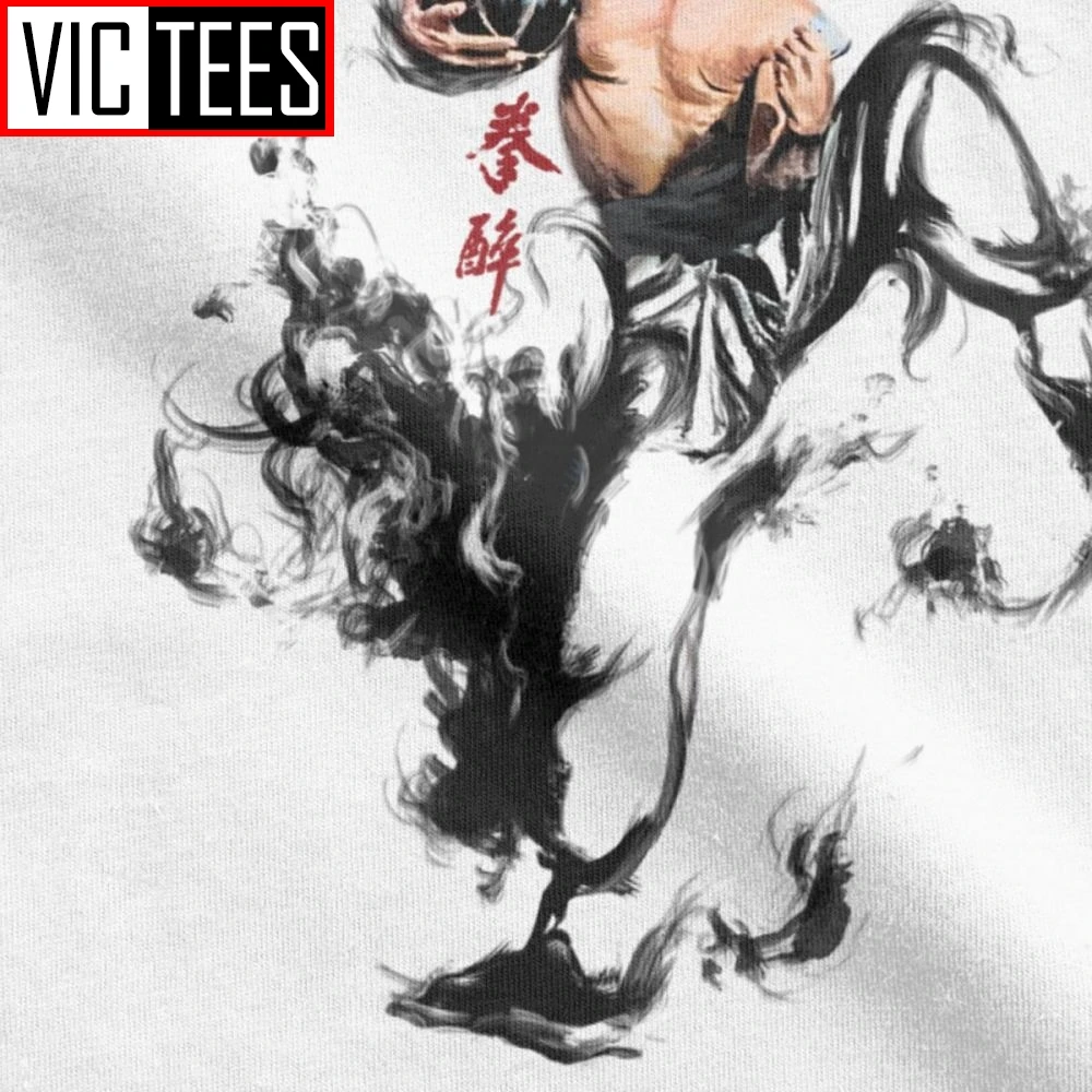 Мужские футболки с изображением пьяного мастера Джеки Чана мужские китайского
