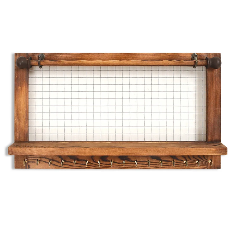 

Настенный органайзер для ювелирных изделий, подставка для демонстрации сережек, ожерелий, браслетов, декоративный держатель для гостиной, ...