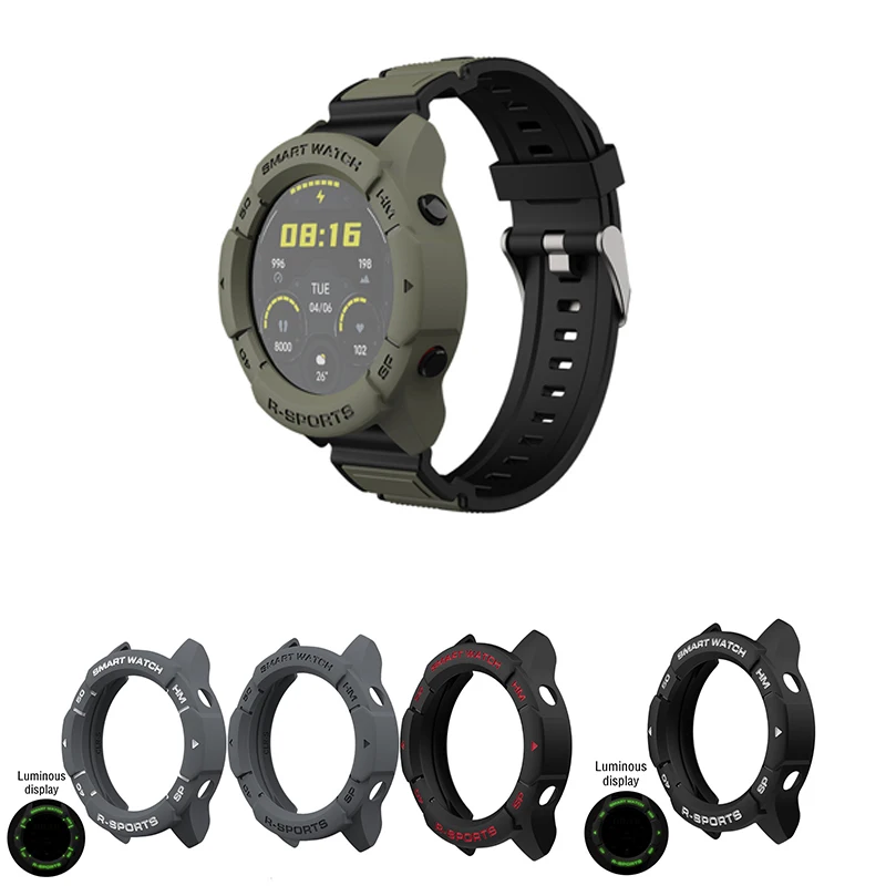 

Anti-Scratch Soft Case For Xiaomi Mi Smart Watch Color Sports Version TPU Shell Protector Cover Band Protective Strap Bracelet