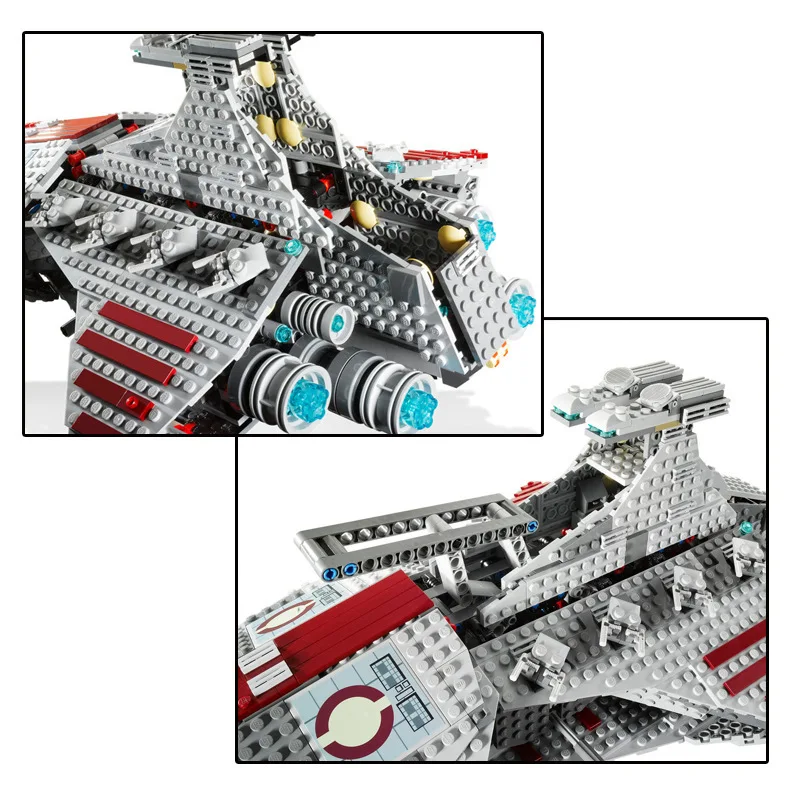 05042 Compatible With 8039 Star Venator Set Republic Toy Attack Cruiser Model Wars Building Block Bricks Birthday Gifts | Игрушки и