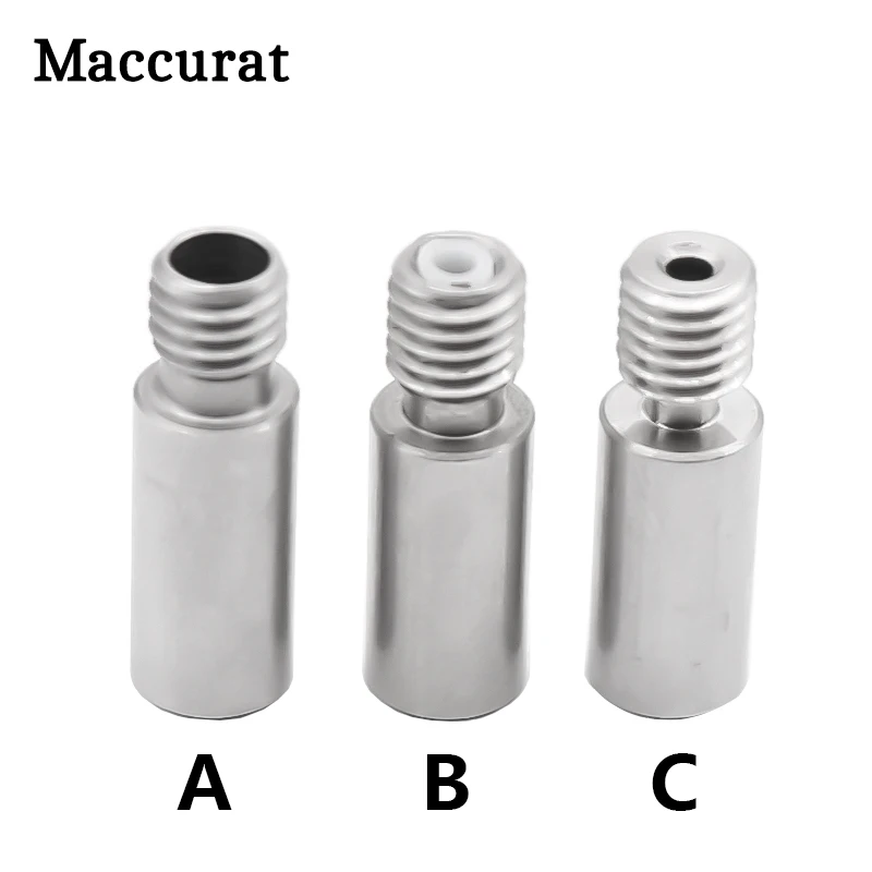 2 шт горла высокой температуры Hotend экструдер для j головки Reprap 1 75 мм/3 0 мм нити DIY 3D