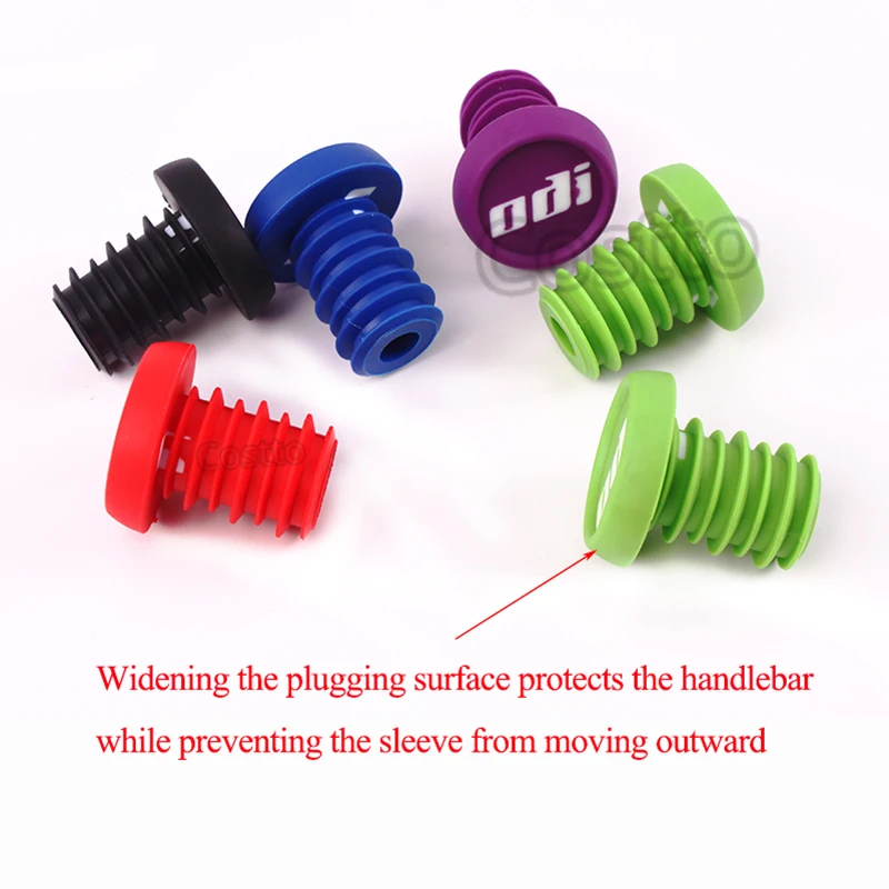 1 пара противоскользящие концевые Заглушки для руля велосипеда|Упоры рук на руль
