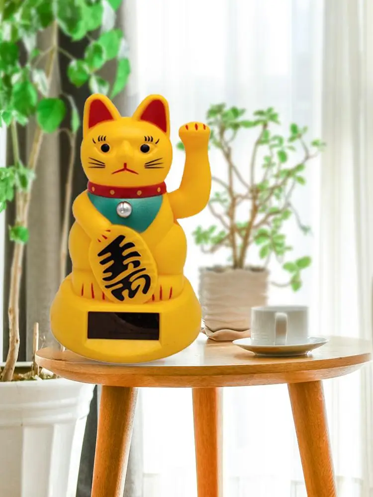 Автомобильные аксессуары милая приветственная фигурка символа удачи машущая