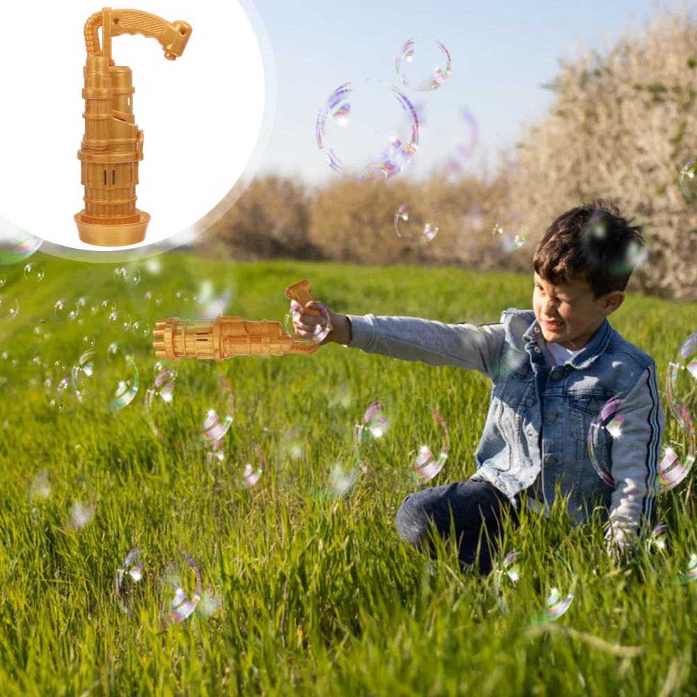 

1 Set Bubble Machine Plaything Funny Semi-automatic Bubble Blower