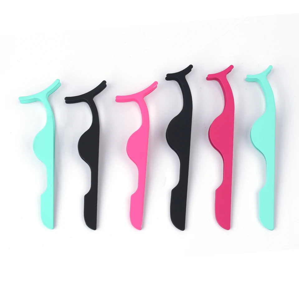 Реснички 1 шт. Пинцет для ресниц из нержавеющей стали 3D керлинг аппликатор