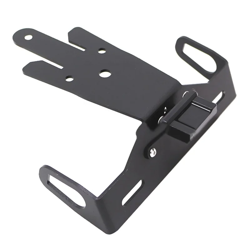

Motorcycle Black License Plate Holder License Bracket Tail Tidy Fender Eliminator for Kawasaki ER6N 2012-