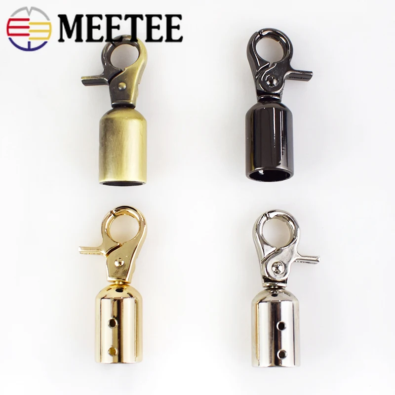 2/4 шт Meetee металлические пряжки сумка с ручкой ремень Крышка для ремня крючок